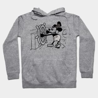 Mickey at the Helm - Steamboat Willie Tribute Hoodie